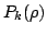 $ P_{k}(rho ) $