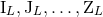 IL, JL,...,ZL