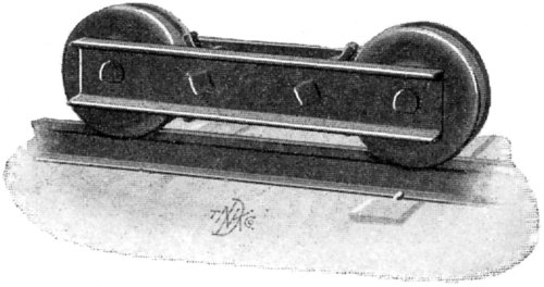 A Regular Single-sill or Dolly Kiln Truck