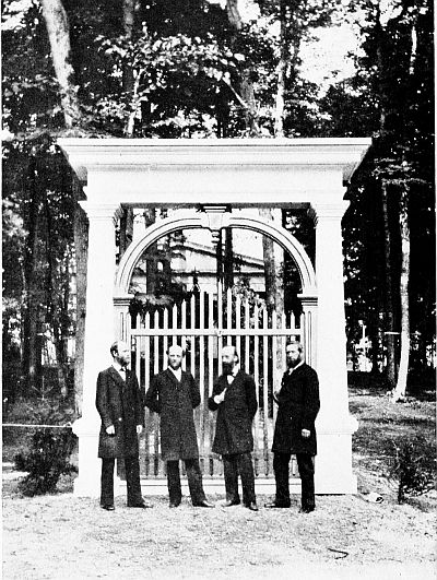 The Golden Gate  Prof. W. C. Wilkinson, Dr. J. H. Vincent, Lyman Abbott, Bishop H. W. Warren