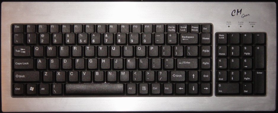 keyboard - top