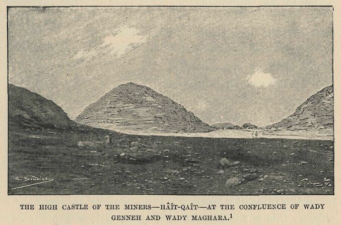 164.jpg the High Castle of The Miners--hat-qat--at The Confluence of Wady Genneh and Wady Maghara 