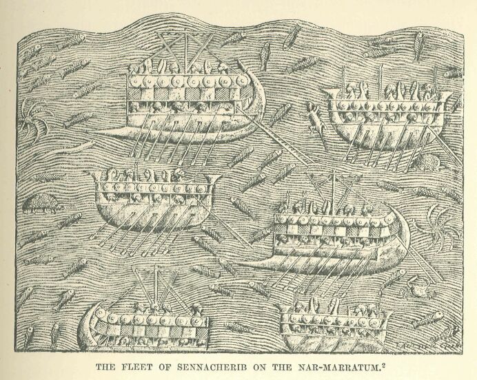 049.jpg the Fleet of Sennacherib on The Nar-marratum 