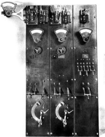 MOTOR-GENERATORS AND BATTERY BOARD FOR CONTROL
CIRCUITS—SUB-STATION